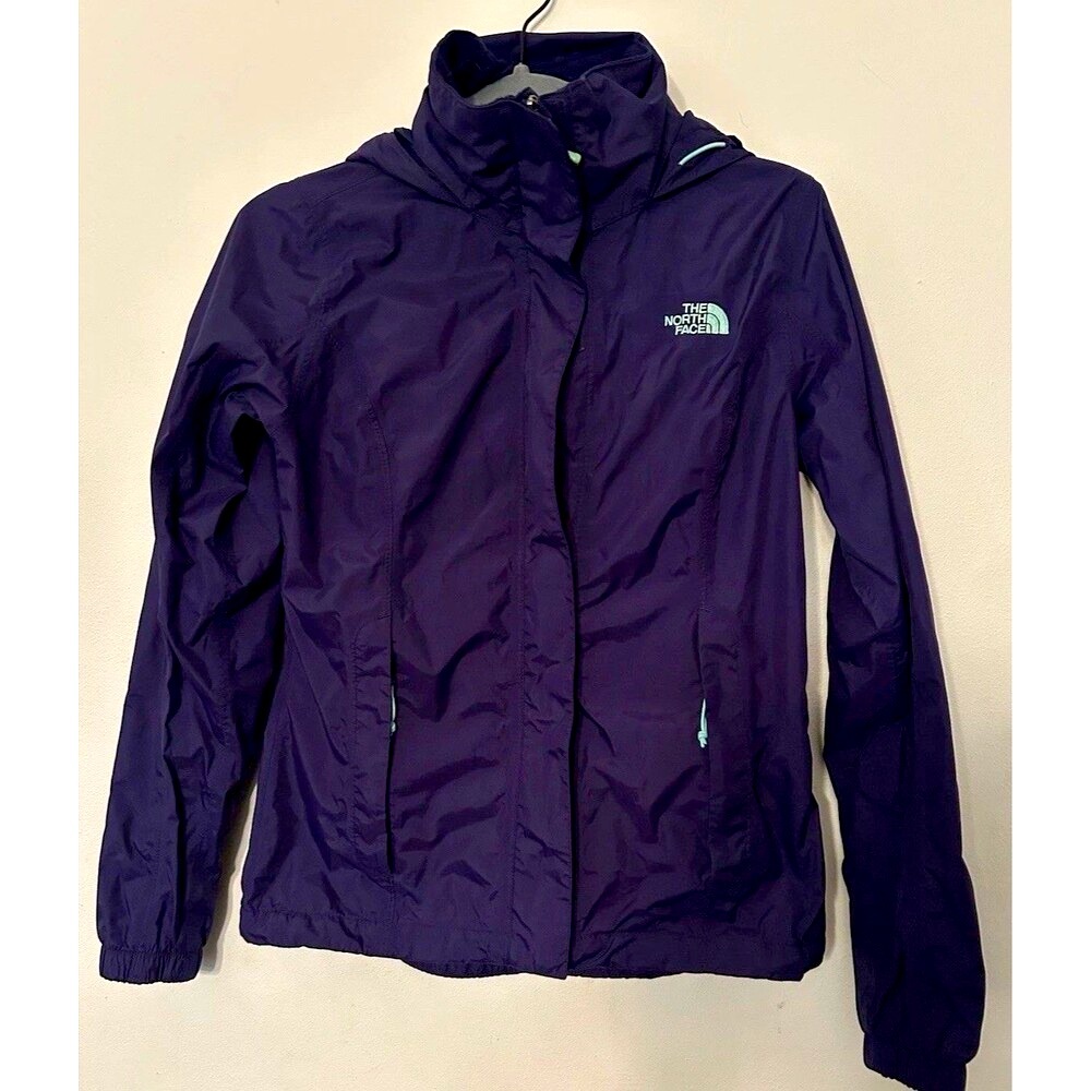 The Northface Hyvent Windbreaker Dark Purple Water Repellent Size XS
